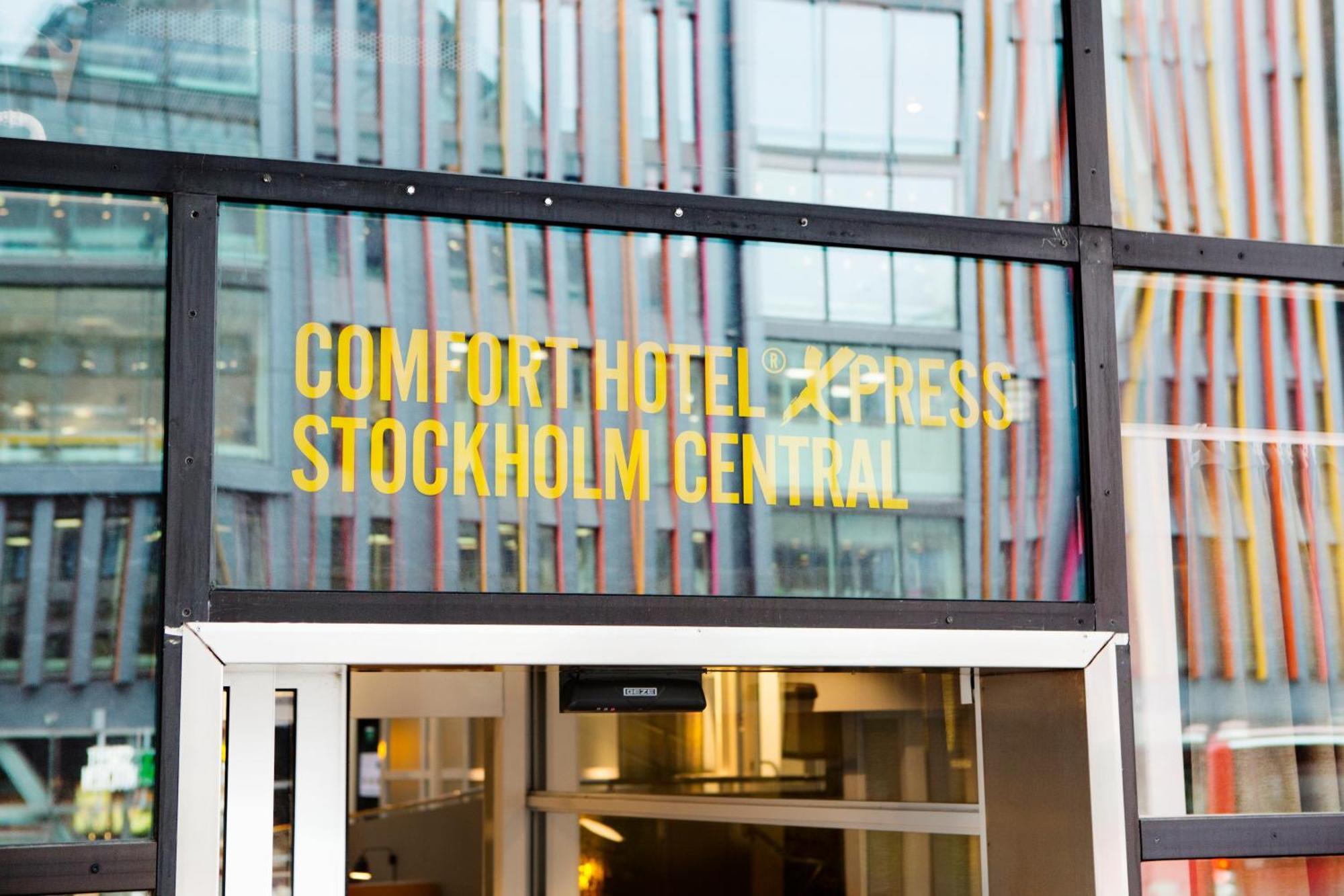 Comfort Hotel Xpress Stockholm Central Exterior photo